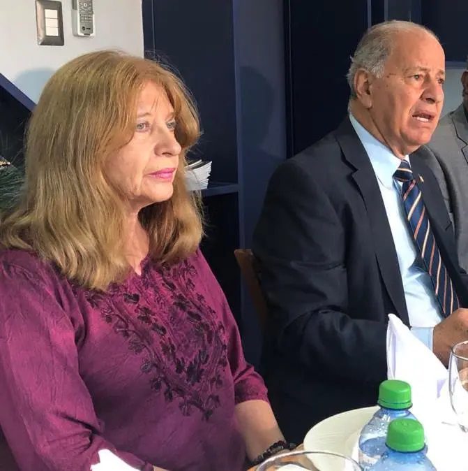 (foto) Economistas Jacqueline Boin y José Serulle Ramia