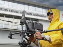 Drones del 9-1-1 se prepara para apoyar las operaciones de asistencia tras fenómeno meteorológico Melissa