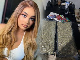 Detienen a la artista urbana Masha y a un hombre con dos paquetes de presunta marihuana