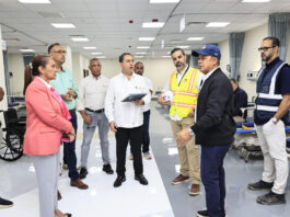 Director SNS supervisa avance nuevo Hospital Regional de San Francisco de Macorís