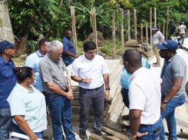 Caasd supervisa avances en trabajos de saneamiento de cañadas en SDO