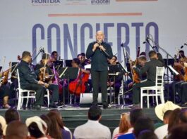 Loma de Cabrera vibró con el concierto de la Orquesta Filarmónica de Santo Domingo