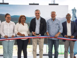 Abinader inaugura carreteras en San Juan "Vallejuelo–Batista, Vallejuelo–Río"