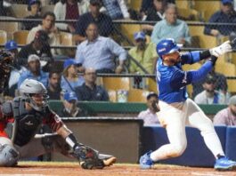Luis Campusano y Mel Rojas Jr. lideran triunfo del Licey sobre Toros