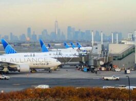 El aeropuerto de Newark limita y retrasa vuelos por escasez de controladores