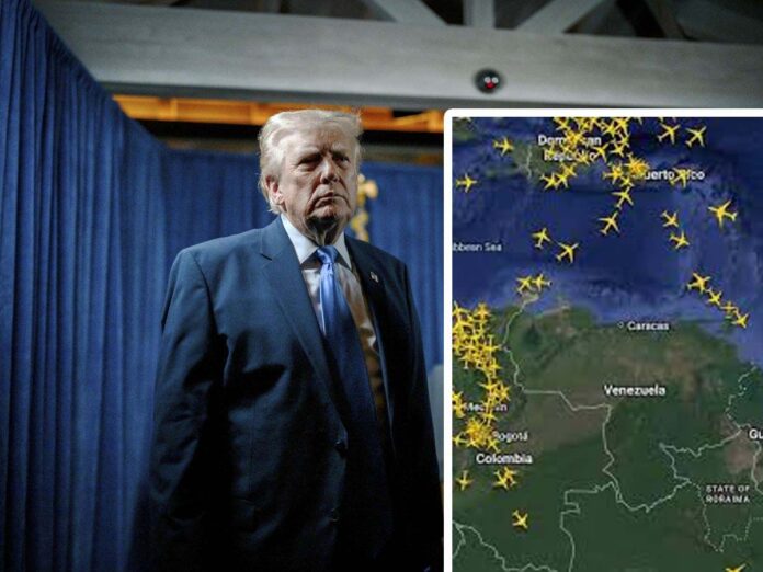 Trump: espacio aéreo de Venezuela