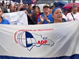 ADP realiza segundo día de protesta en el Distrito Educativo 07-05 SFM