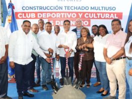 Ministerio de Deportes inicia construcción de cinco techados multiusos en Los Alcarrizos y Pedro Brand, con una inversión de 116 millones