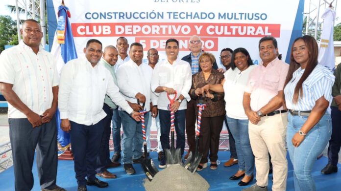 Ministerio de Deportes inicia construcción de cinco techados multiusos en Los Alcarrizos y Pedro Brand, con una inversión de 116 millones