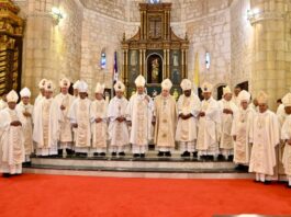 Monseñor Tomás Morel toma posesión como arzobispo coadjutor de Santo Domingo