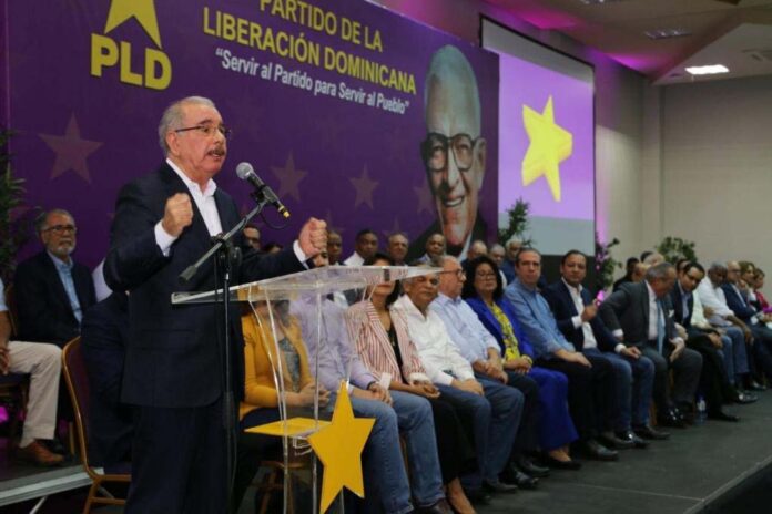Danilo Medina afirma que los cuadros del PLD conformarán la boleta de esa organización en 2028