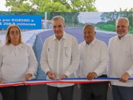 Abinader inaugura tramo carretero Sabana Toro–La Rosa en San Cristóbal