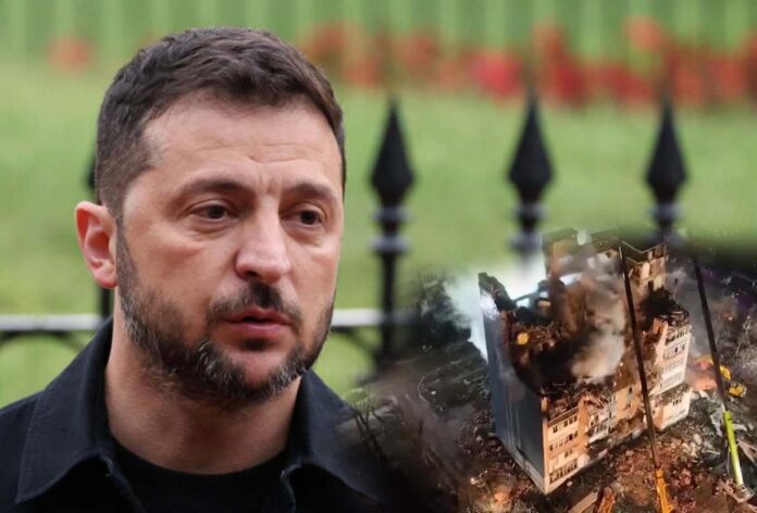 Zelenski afirma que aún hay 22 desaparecidos tras ataque ruso del miércoles