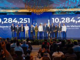 República Dominicana recibe 10.2 millones de visitantes en 11 meses