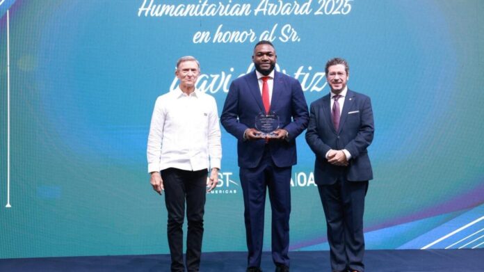 Mirex, OEA y The Trust for the Americas otorgan el Humanitarian Award 2025 a David Ortiz
