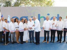 Abinader inaugura 48.49 kilómetros de carreteras y calles en la Sierra de la provincia de Santiago