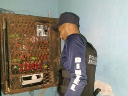 DINTEL incauta nueve máquinas tragamonedas ilegales durante operativos en La Vega