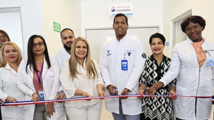 SNS pone en funcionamiento Unidad de Intervención en Crisis de Salud Mental en el Hospital Dr. Mario Tolentino Dipp
