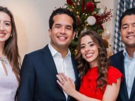 Omar Fernández y Alexia Rubio oficializan su compromiso en Nochebuena