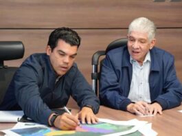 MOPC e Inapa coordinan optimizar trabajos de asfaltado y saneamiento