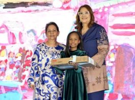 Voluntariado Banreservas premia a los ganadores del Concurso de Pintura Infantil Navideño