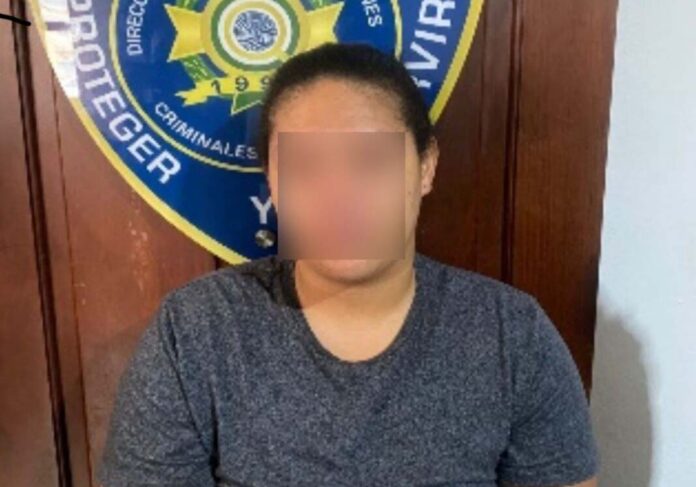 Policía Nacional en Jarabacoa apresa mujer acusada de golpes, heridas y amenazas