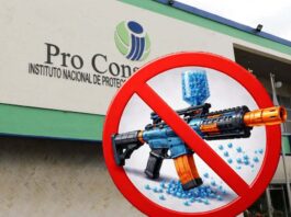 Pro Consumidor prohíbe la comercialización de pistolas y escopetas de juguete de hidrogel