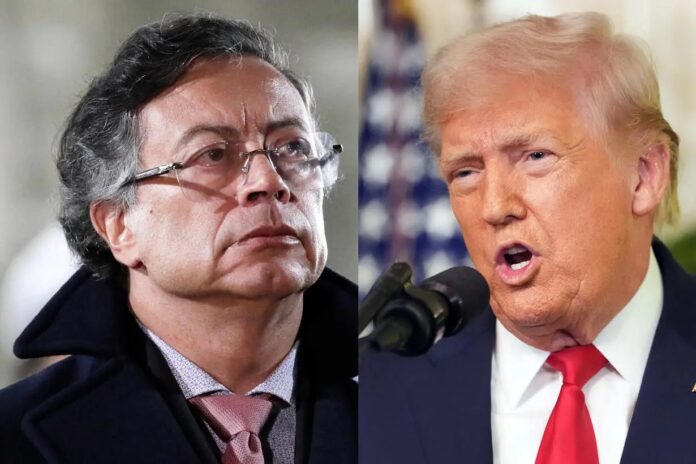 Trump anuncia que se reunirá con Petro próximamente tras una llamada telefónica