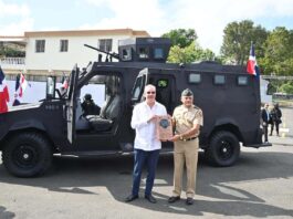 Presentan el primer vehículo blindado ensamblado en República Dominicana