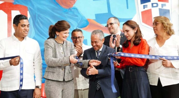 Inauguran Centro de Alto Rendimiento de la Federación Dominicana de Fútbol