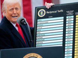 Trump dice que arancel es «su palabra favorita» en mitin republicano en Georgia