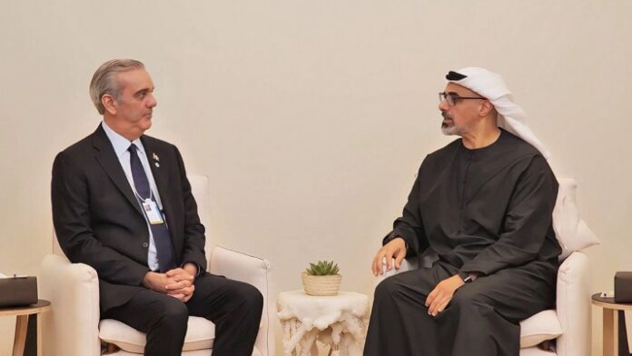 Abinader sostiene audiencia con el príncipe heredero de Abu Dhabi y concluye agenda en Emiratos Árabes Unidos