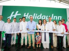 Abinader deja inaugurado el Hotel Holiday Inn con una inversión de USD 26 millones