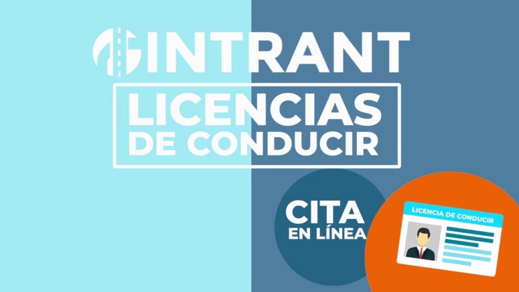 INTRANT habilita citas en línea para tramitar la nueva licencia de conducir