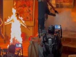 Escena de fuego en nuevo videoclip de Katy Perry desata polémica en redes