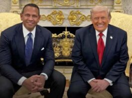 Alex Rodríguez se reúne con Donald Trump en la Casa Blanca