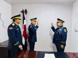 Juramentan nuevo director de la Policía en Santiago