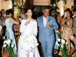 Unión de ensueño: Tommy Galán Grullón y Ana Abreu Canaán contraen matrimonio en ceremonia íntima y familiar