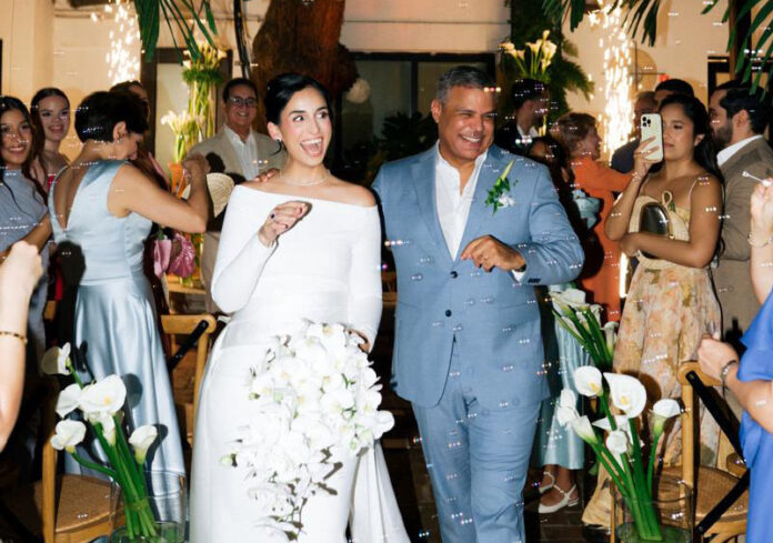 Unión de ensueño: Tommy Galán Grullón y Ana Abreu Canaán contraen matrimonio en ceremonia íntima y familiar
