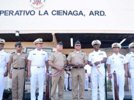 Armada de República Dominicana inaugura destacamento en La Ciénaga