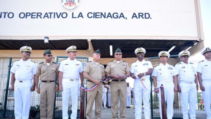 Armada de República Dominicana inaugura destacamento en La Ciénaga