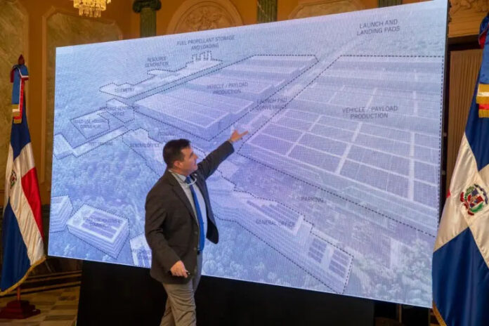 Gobierno presenta proyecto para primer puerto espacial en Pedernales