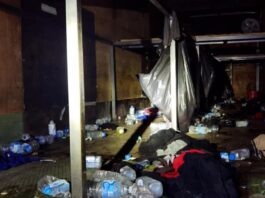 Hallados más de 200 migrantes hacinados en un tráiler en Mexico