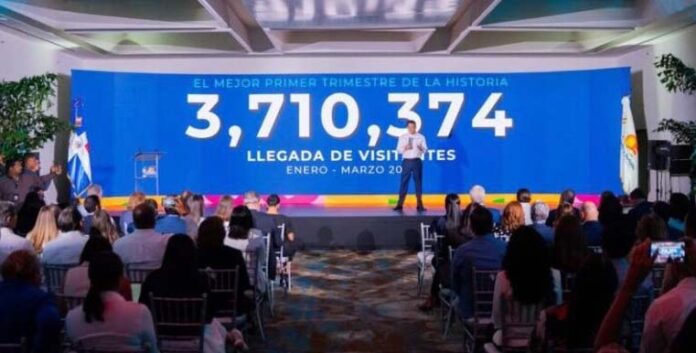 RD recibe más 3,7 millones de visitantes en primer trimestre