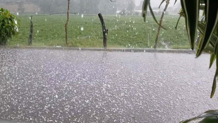 Granizada en Bayahíbe se produjo por brusca caída temperatura, según Pucmm