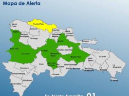 COE disminuye a nueve las provincias en alerta por lluvias