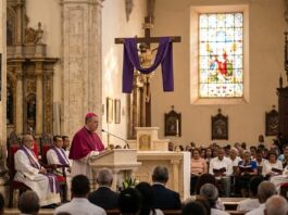 Arquidiócesis de Santo Domingo reflexiona sobre las “Siete Palabras” de Jesús en solemne acto de Semana Santa