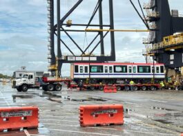 Alstom hace la entrega de los primeros trenes para la ampliación de la Línea 2 del Metro de Santo Domingo