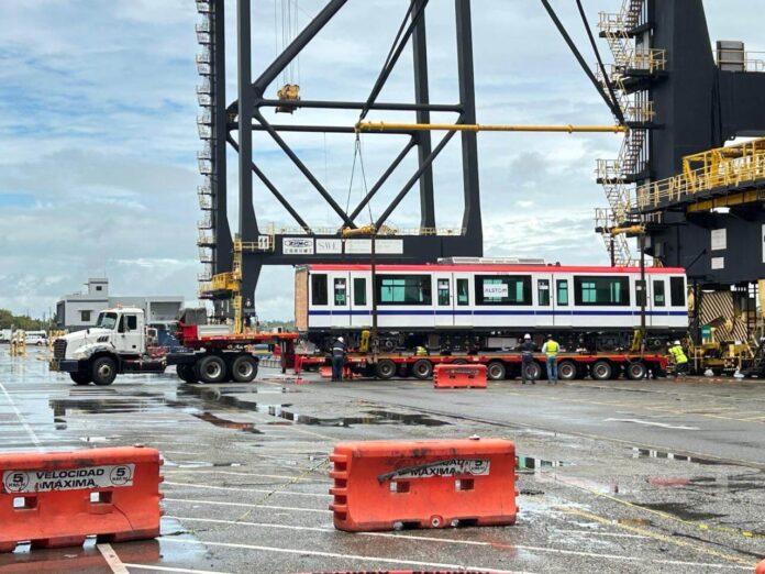 Alstom hace la entrega de los primeros trenes para la ampliación de la Línea 2 del Metro de Santo Domingo