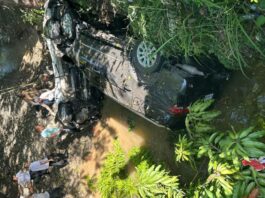 Tres heridos tras accidente con unidad de escolta presidencial